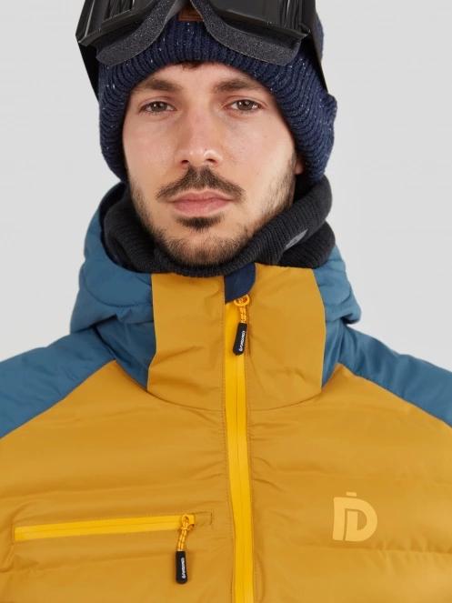 Fundango Orion Padded Jacket męski pikowana kurtka narciarska brąz 5