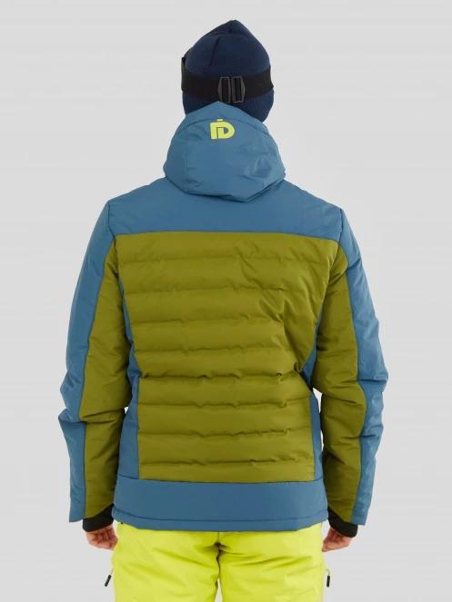 Fundango Orion Padded Jacket męski pikowana kurtka narciarska oliwka 3