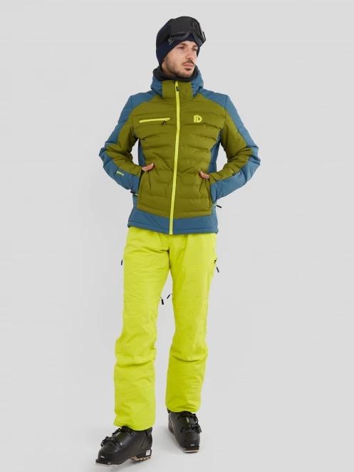 Fundango Orion Padded Jacket męski pikowana kurtka narciarska oliwka 4