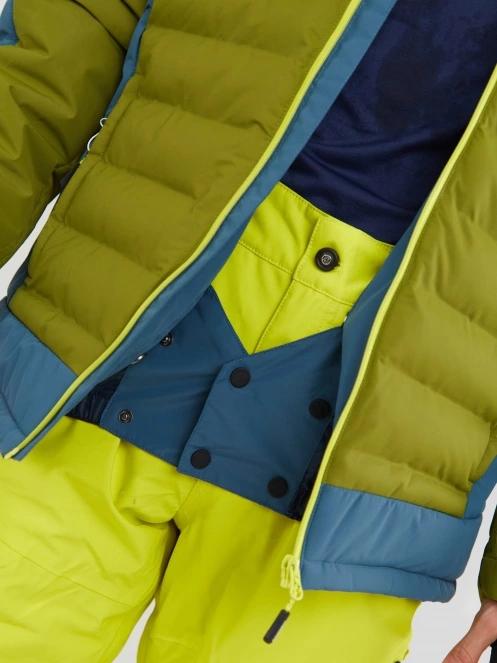 Fundango Orion Padded Jacket męski pikowana kurtka narciarska oliwka 7