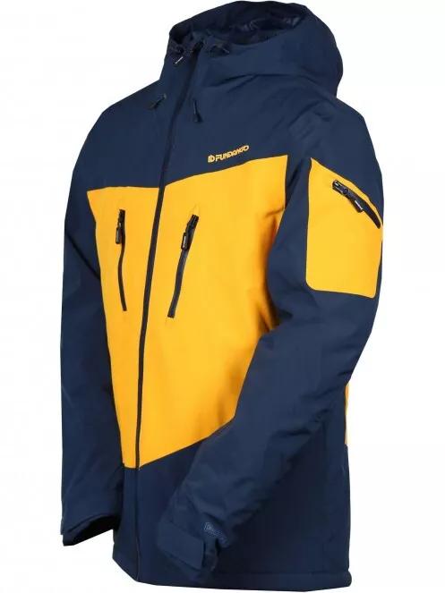 Fundango Privet Jacket męski kurtka narciarska pomarańczowy 8