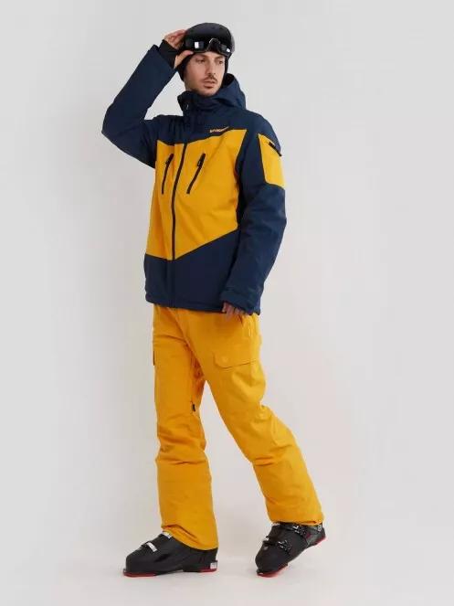 Fundango Privet Jacket męski kurtka narciarska pomarańczowy 4