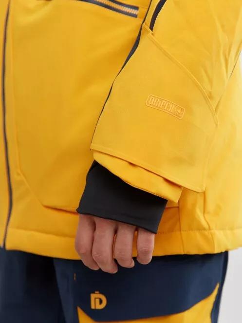Fundango Decatur Jacket męski kurtka narciarska żółty 6