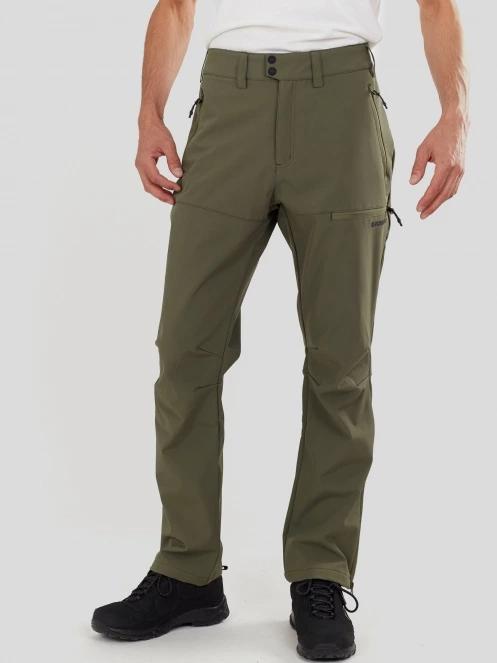 Fundango Akira II Softshell Pants męski spodnie softshell oliwka 2