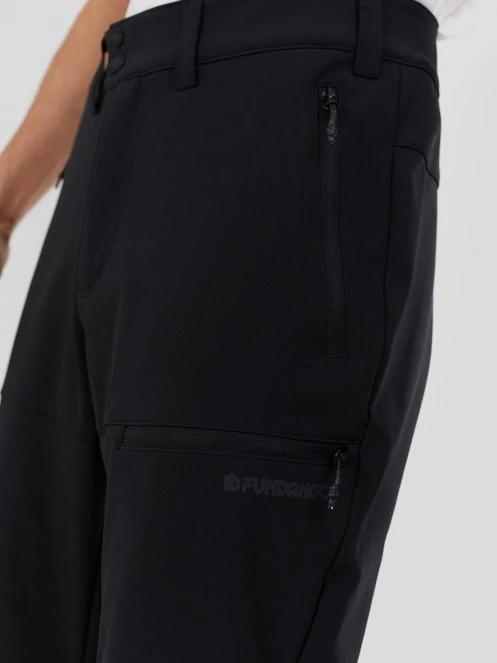 Fundango Akira II Softshell Pants męski spodnie softshell czarny 7