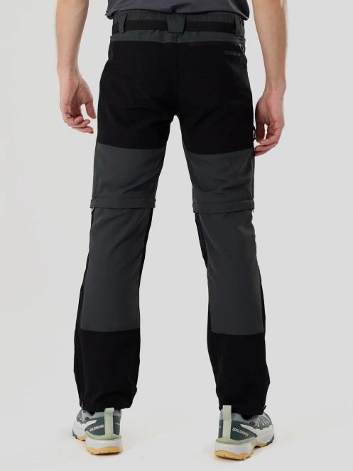 Fundango Aniak 2in1 Trekking Pants męski spodnie turystyczne szary 3