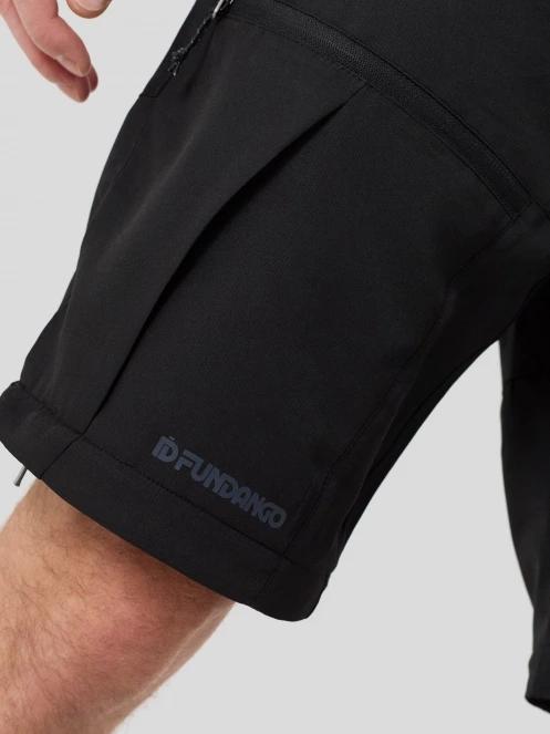 Fundango Aniak 2in1 Trekking Pants męski spodnie turystyczne czarny 9