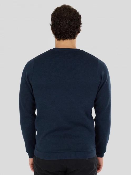 Fundango Randall Pullover męski sweter ciemnoniebieski 3