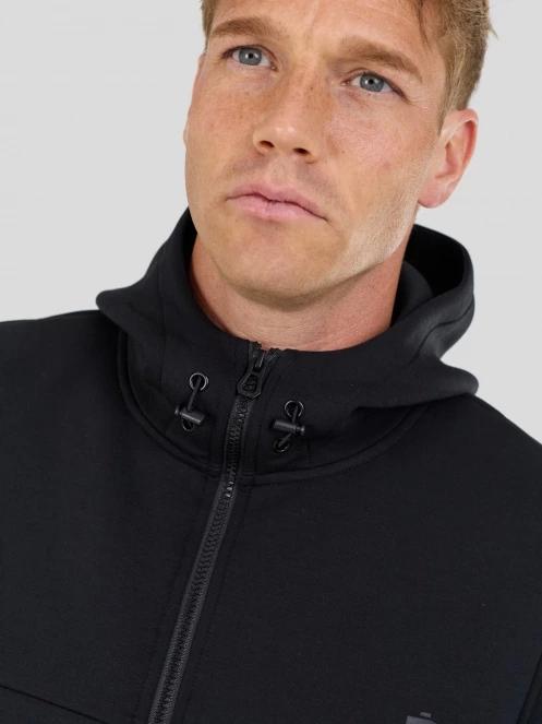 Fundango Hamal Tech Hoodie męski sweter z kapturem czarny 5
