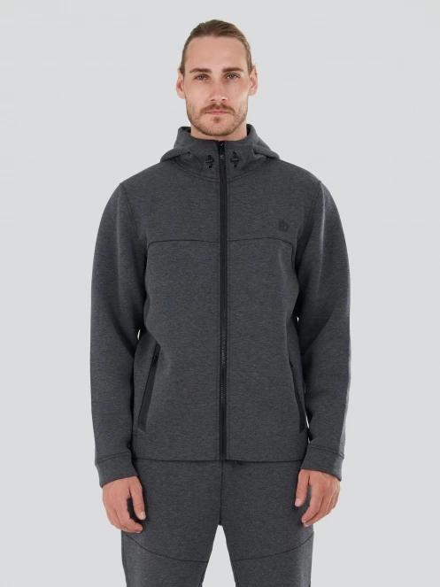 Fundango Hamal Tech Hoodie męski sweter z kapturem czarny 2