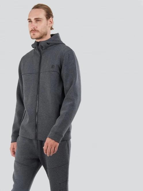 Fundango Hamal Tech Hoodie męski sweter z kapturem czarny 5