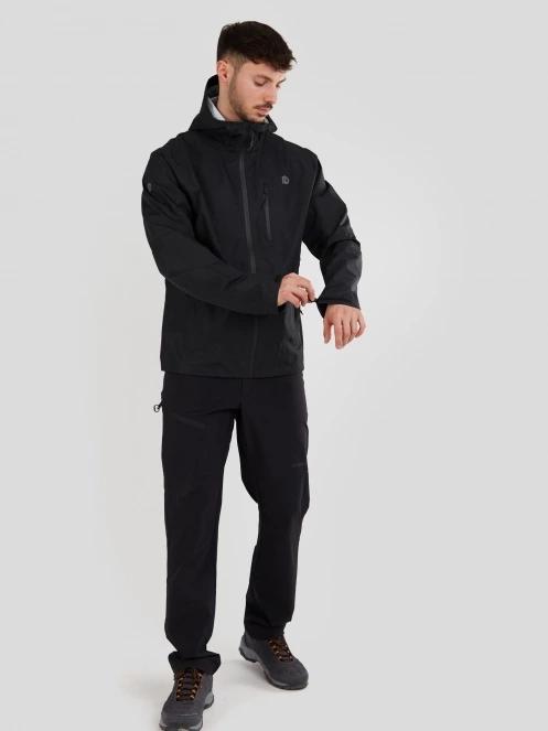 Fundango Piorini Waterproof Jacket męski plaszcz przeciwdeszczowy czarny 4
