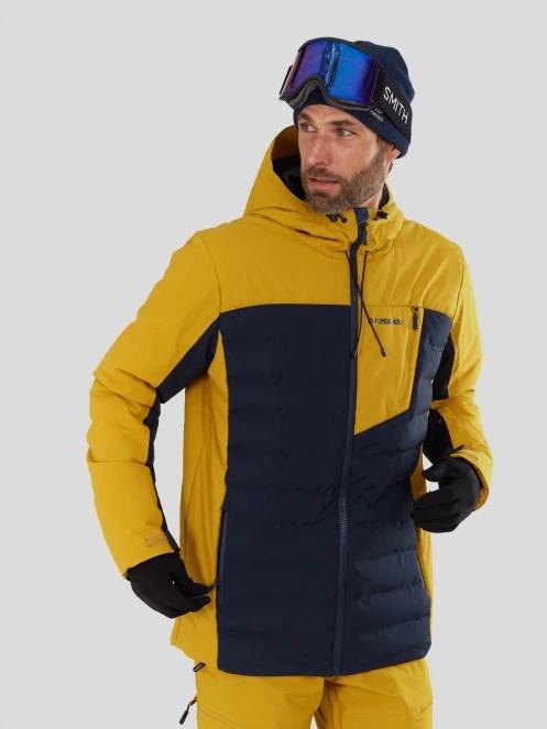 Fundango Fairfield Padded Jacket męski pikowana kurtka narciarska ciemnoniebieski 2