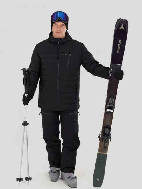 Fundango Fairfield Padded Jacket męski pikowana kurtka narciarska czarny 4