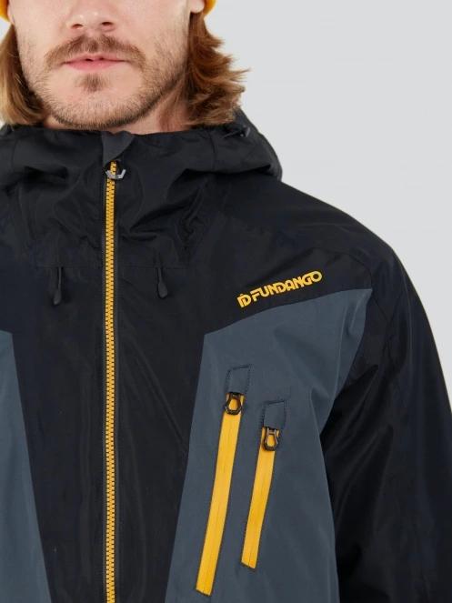 Fundango Rigel 3L Jacket męski kurtka narciarska pomarańczowy 7
