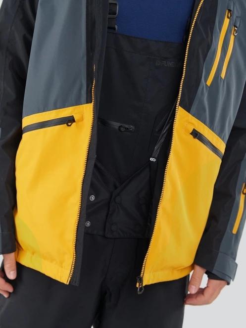 Fundango Rigel 3L Jacket męski kurtka narciarska pomarańczowy 9