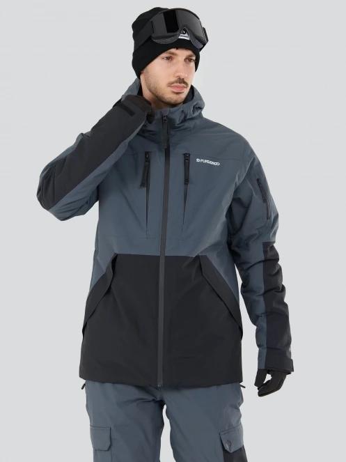 Fundango Baily ECO Allmountain Jacket męski kurtka narciarska szary 2