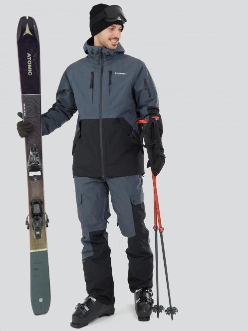 Fundango Baily ECO Allmountain Jacket męski kurtka narciarska szary 4