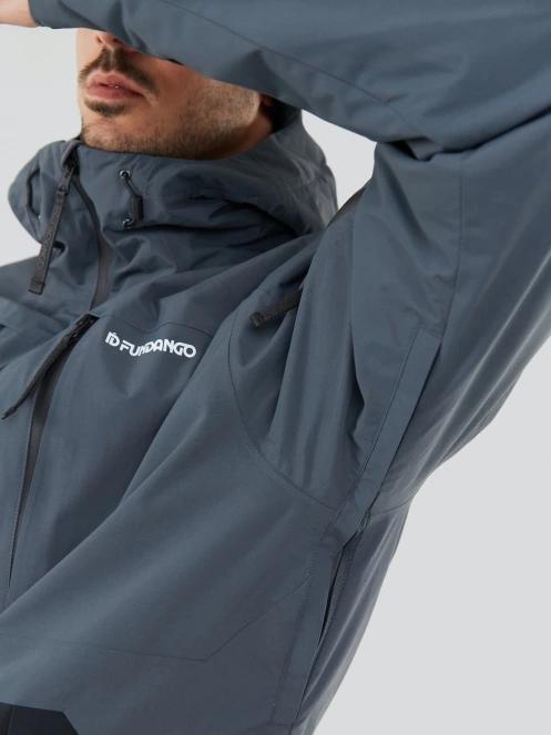 Fundango Baily ECO Allmountain Jacket męski kurtka narciarska szary 6
