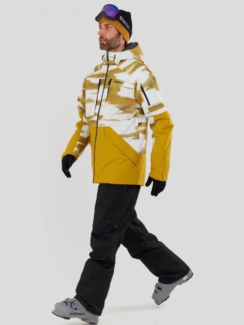 Fundango Baily ECO Allmountain Jacket męski kurtka narciarska żółty 5