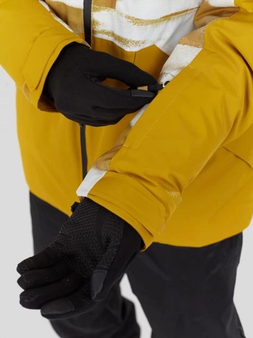 Fundango Baily ECO Allmountain Jacket męski kurtka narciarska żółty 8