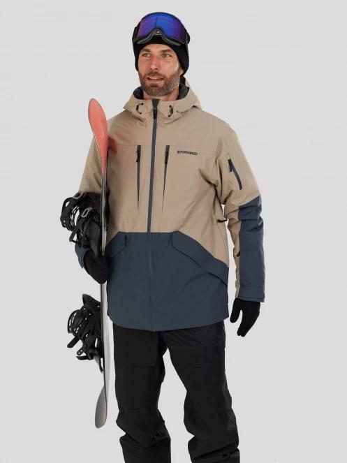 Fundango Baily ECO Allmountain Jacket męski kurtka narciarska piasek 4