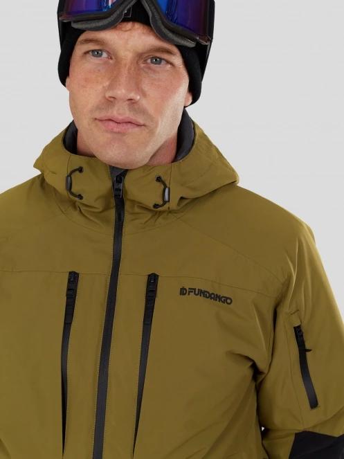 Fundango Baily ECO Allmountain Jacket męski kurtka narciarska zielony 8