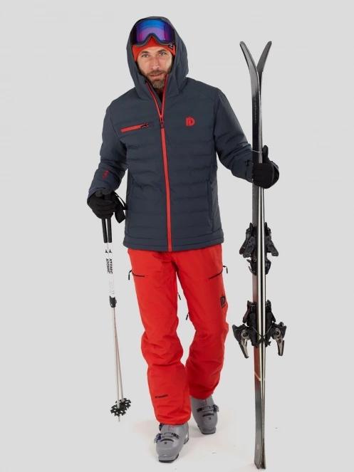 Fundango Orion Padded Jacket męski pikowana kurtka narciarska szary 4