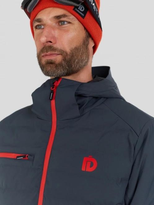 Fundango Orion Padded Jacket męski pikowana kurtka narciarska szary 7