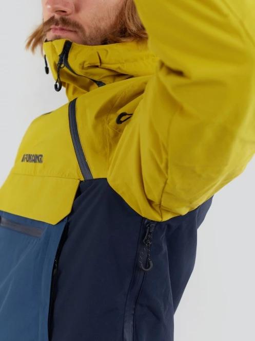 Fundango Hydra ECO Anorak męski kurtka narciarska żółty 8