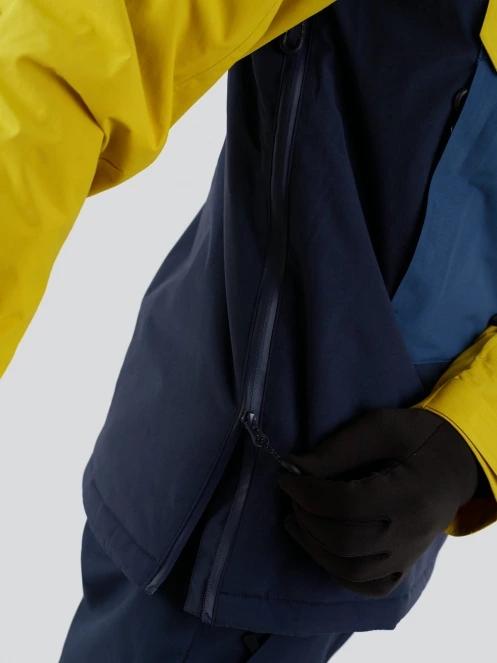 Fundango Hydra ECO Anorak męski kurtka narciarska żółty 9