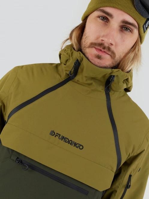 Fundango Hydra ECO Anorak męski kurtka narciarska zielony 6