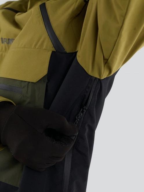 Fundango Hydra ECO Anorak męski kurtka narciarska zielony 7