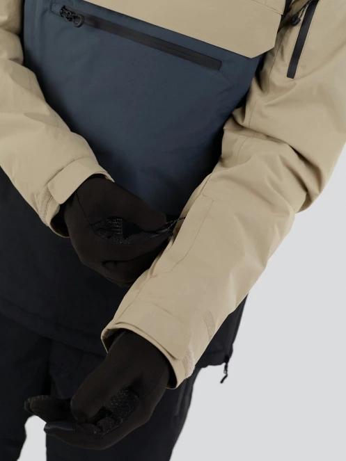 Fundango Hydra ECO Anorak męski kurtka narciarska piasek 7