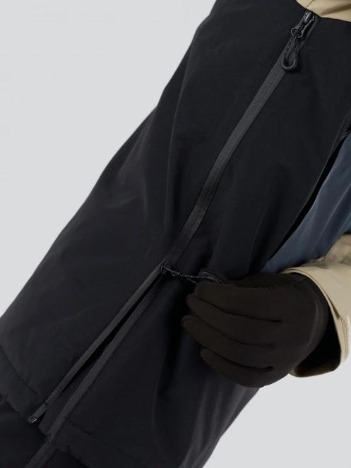 Fundango Hydra ECO Anorak męski kurtka narciarska piasek 8