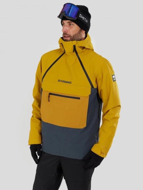 Fundango Hydra ECO Anorak męski kurtka żółty 2