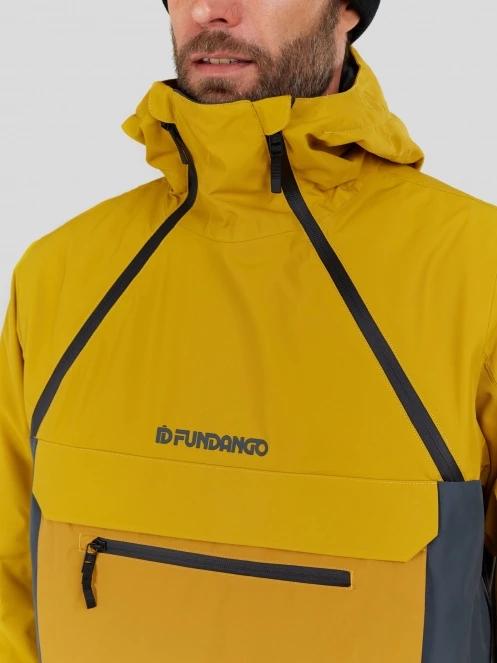 Fundango Hydra ECO Anorak męski kurtka żółty 6