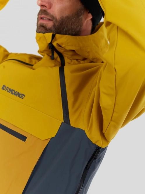 Fundango Hydra ECO Anorak męski kurtka żółty 8