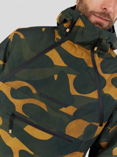 Fundango Hydra ECO Anorak męski kurtka zielony 8