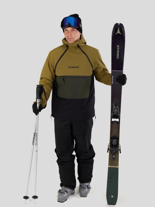 Fundango Hydra ECO Anorak męski kurtka zielony 4