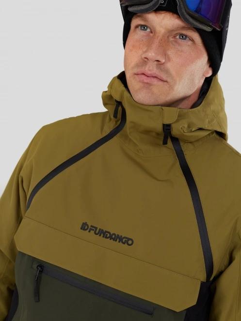 Fundango Hydra ECO Anorak męski kurtka zielony 6