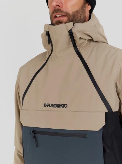 Fundango Hydra ECO Anorak męski kurtka piasek 6