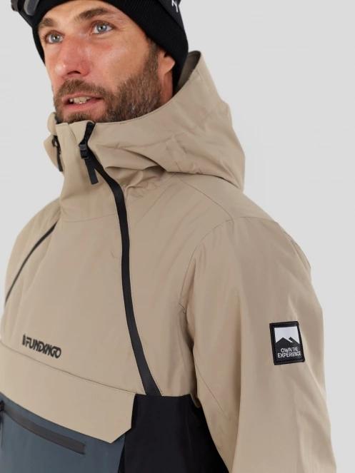 Fundango Hydra ECO Anorak męski kurtka piasek 7
