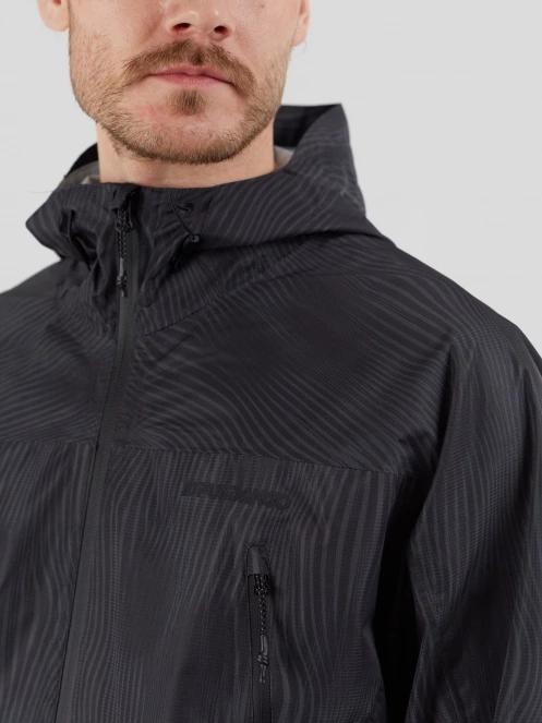 Fundango Piorini II  Waterproof Jacket męski plaszcz przeciwdeszczowy szary 6
