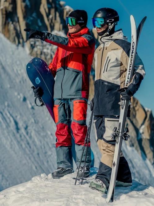 Fundango Rigel ECO 3L Jacket męski kurtka narciarska czerwony 10