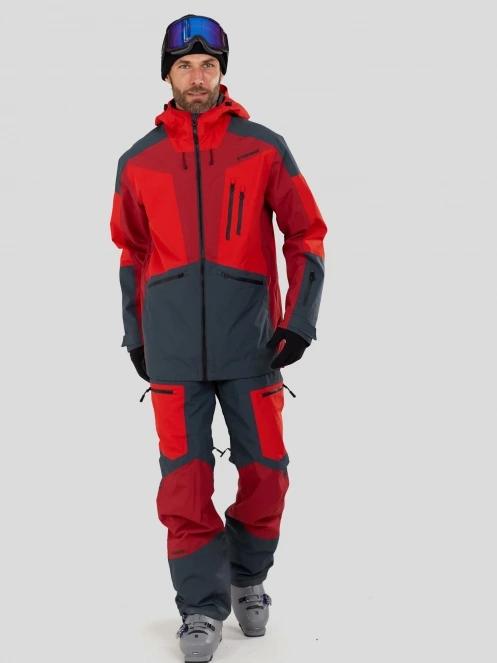 Fundango Rigel ECO 3L Jacket męski kurtka przeciwdeszczowa czerwony 7