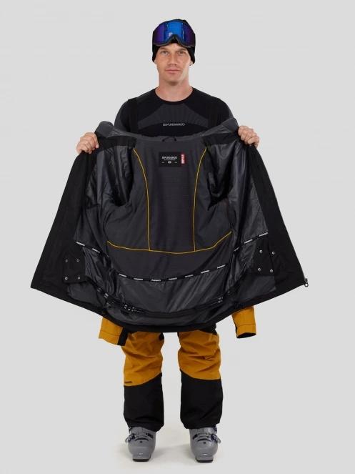 Fundango Rigel ECO 3L Jacket męski kurtka przeciwdeszczowa żółty 5