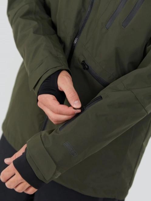 Fundango Rigel ECO 3L Jacket męski kurtka przeciwdeszczowa oliwka 6