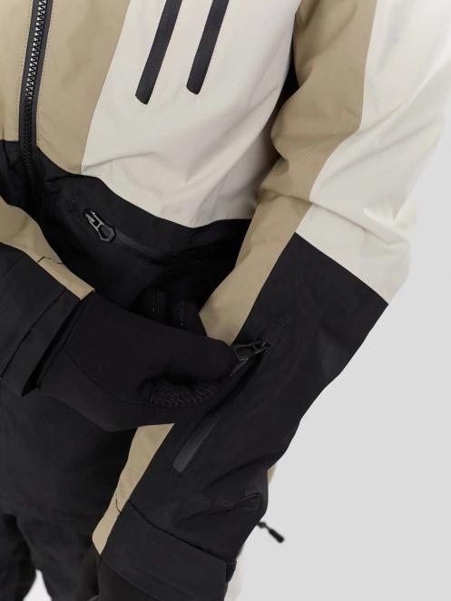 Fundango Rigel ECO 3L Jacket męski kurtka przeciwdeszczowa piasek 10