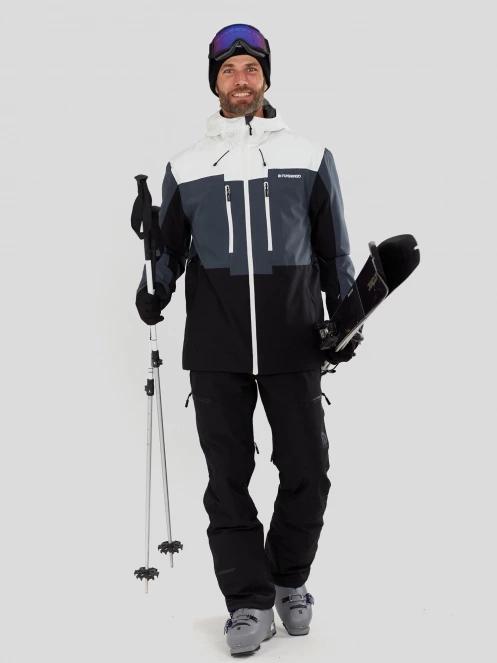 Fundango Nelson Allmountain Jacket męski kurtka narciarska biały 4